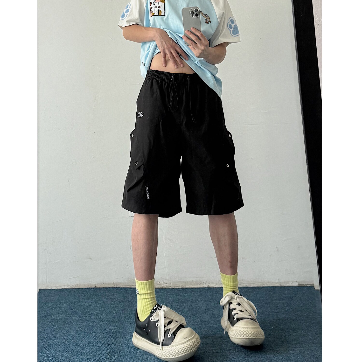男女机能短裤DK06P35,男装牛仔裤,星座517-5