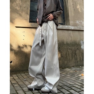 现货 男女老钱风西裤8052p50，男装西裤，星座517-5