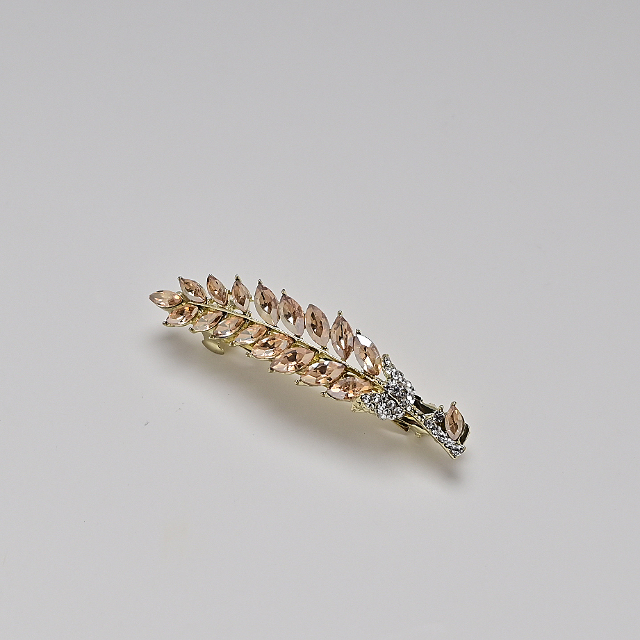 个性麦穗小号弹簧夹发夹