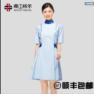 护士服短袖表演服护士演出礼仪服前台导诊导医服修身美容院工作服