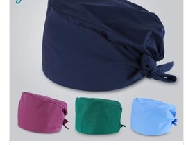 南丁格尔韩版全棉手术帽手术室帽子男女医生护士工作帽包头巾帽