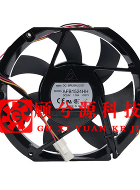 全新原装 Delta台达 AFB1524HH DC24V 1.3A 超薄超大风量暴力风扇
