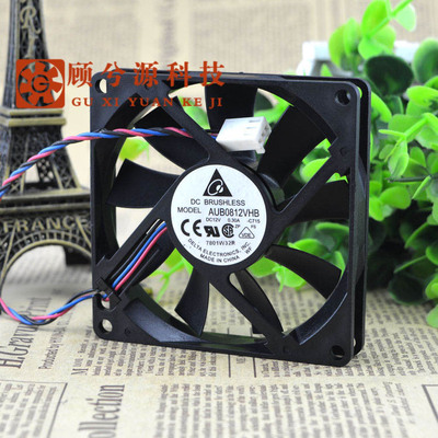 原装现货台达 8015 0.30A 8CM 12V AFB0812VHB CPU双滚珠散热风扇