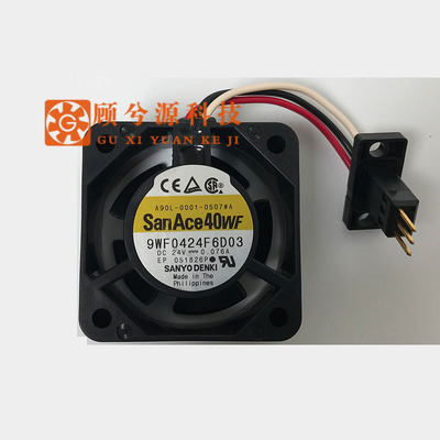 全新 San Ace 40WF 24V 0.076A 9WF0424F6D03/D04 发那科散热风扇