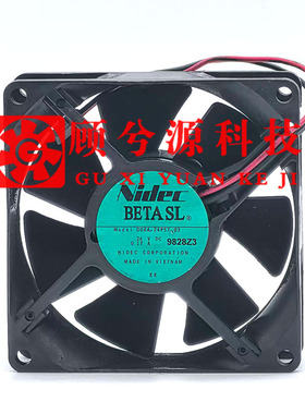 全新原装NIDEC  D08A-24PS7 03 8025 DC 24V 0.17A变频器散热风扇