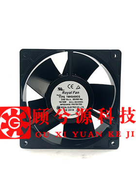 全新Royal12038 TMHS458CG 220V 50/60HZ 18/16W变频交流散热风扇