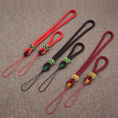 手机挂绳国潮饰品手工制作短指环绳防丢防摔手腕绳手机链编织