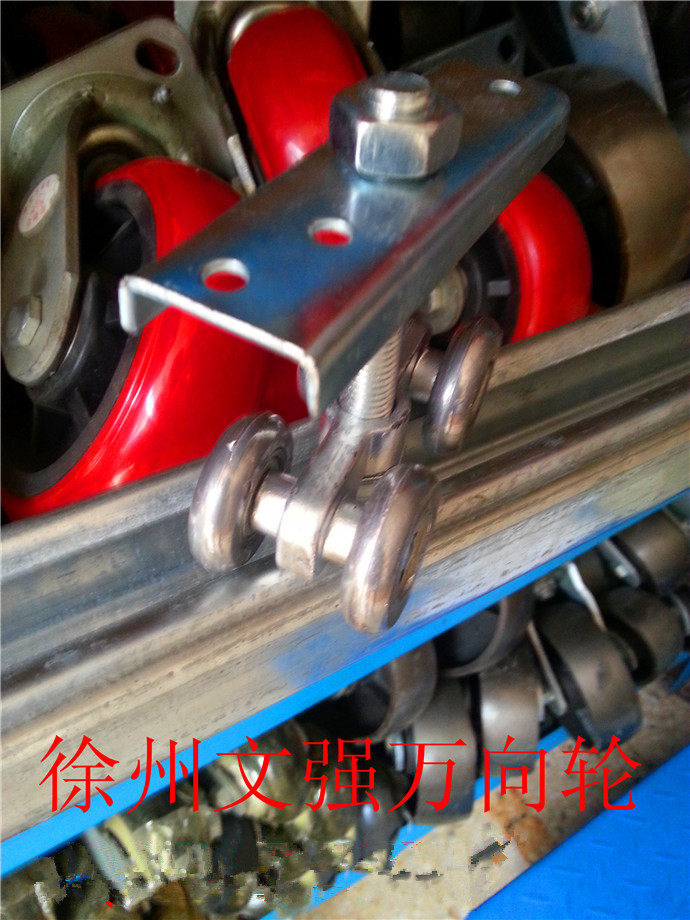 重型移门滑轮轨道 工业门吊轨 载重400kg 彩钢瓦厂房 吊轮吊滑轨