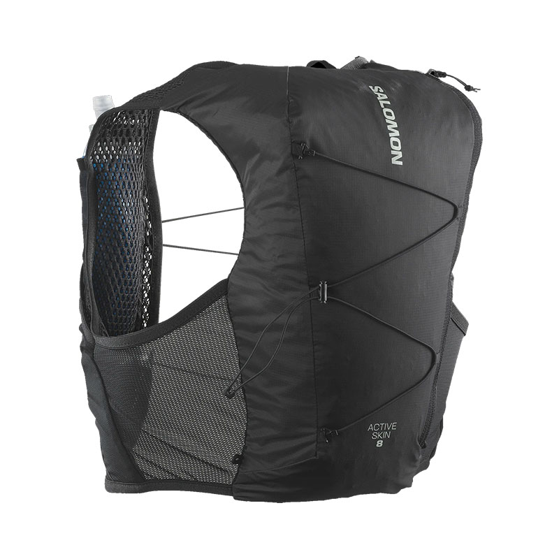 Salomon萨洛蒙男女越野水袋包轻量反光贴合8L ACTIVE SKIN 8 SET