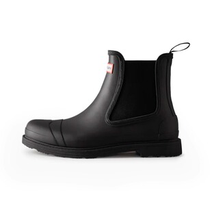 HUNTER男户外涉水露营鞋英伦防滑Commando厚底切尔西靴雨鞋