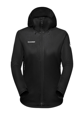 MAMMUT猛犸象 Ultimate VII女连帽软壳衣户外防风防泼水透气