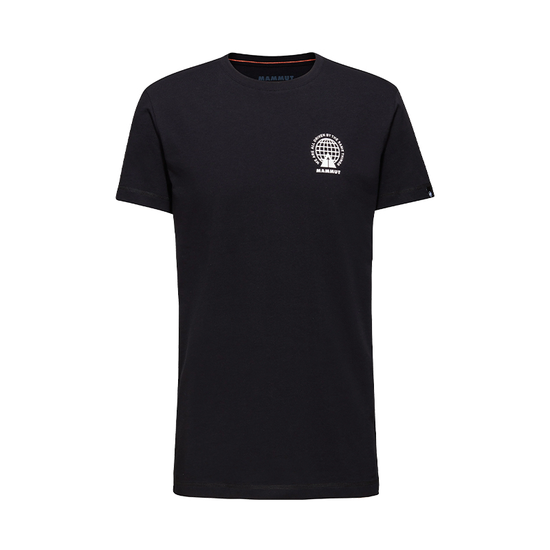 Mammut猛犸象Massone 男款夏季休闲户外短袖舒适透气棉质圆领T恤