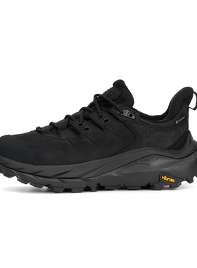 HOKA ONE ONE男女款卡哈2低邦徒步鞋Kaha2LOWGTX皮革减震防水支撑