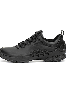 ECCO爱步运动鞋女款户外透气老爹鞋徒步探索802833