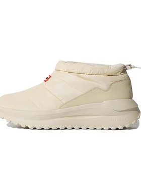 HUNTER男女同款Puffed冬季短靴情侣款户外厚底保暖休闲雪地靴