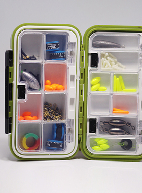 速发钓具防水配盒件小路亚盒路盒假饵收纳盒工鱼渔具垂钓用品