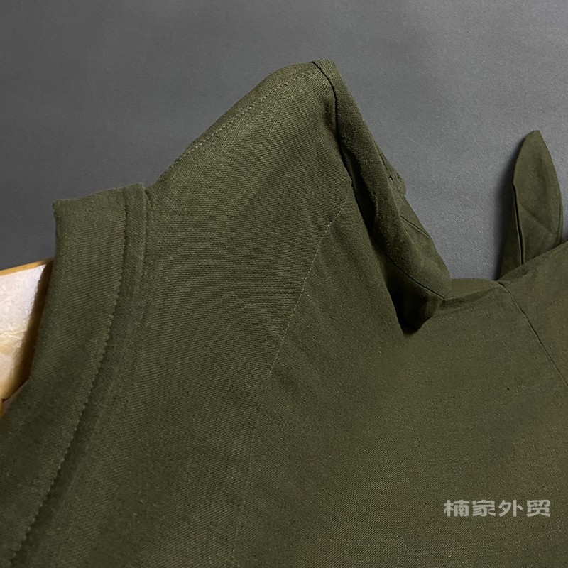 Original d   Real shooting ! summer ma'am Lapel Short sleeve Shirt skirt easy leisure time bow fashion Cotton and hemp Dress