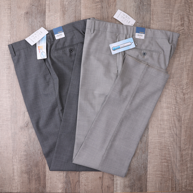 日本速干清爽免熨烫夏季西裤