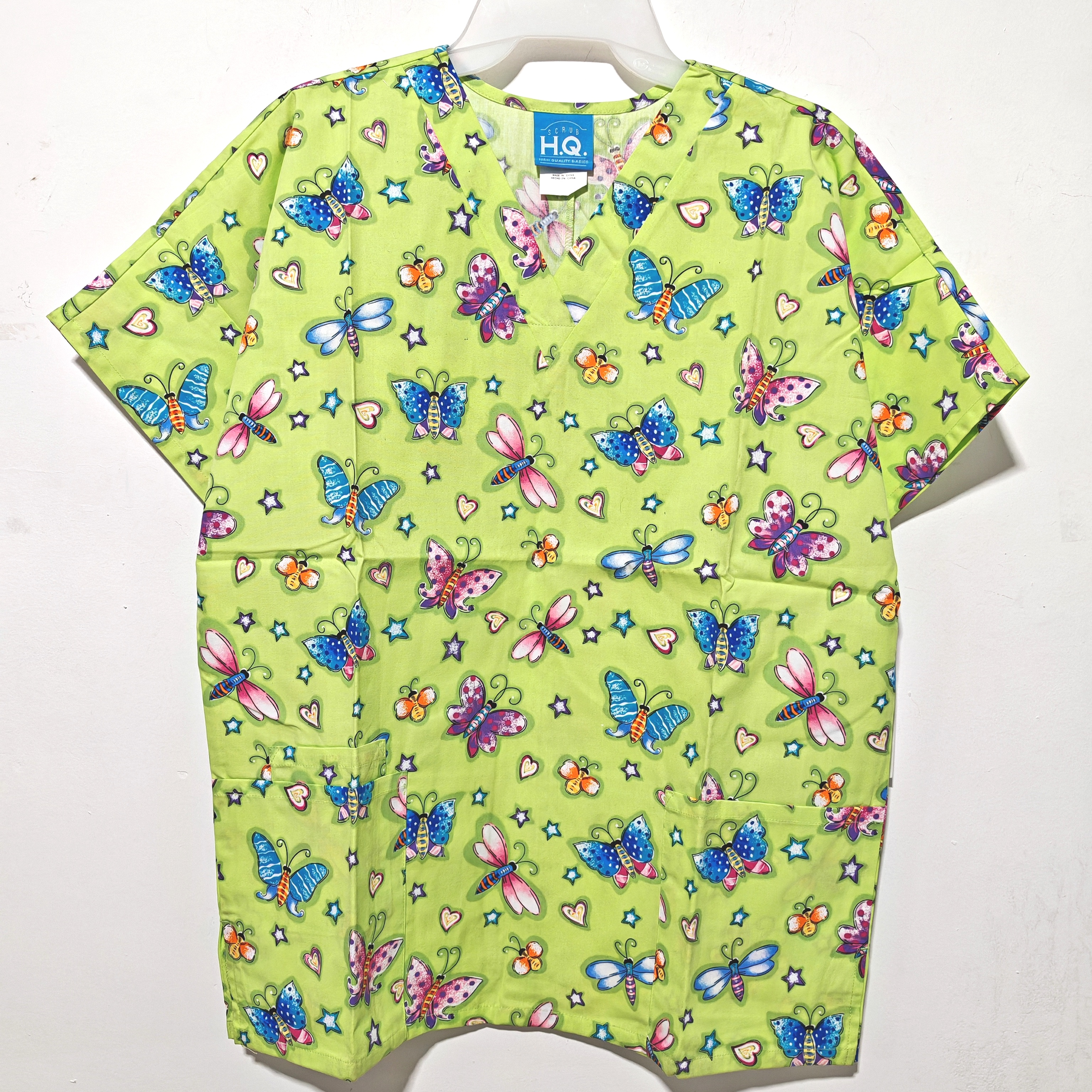 XS  ladiesprinted scrubs hospital uniform cherokee印花刷手服