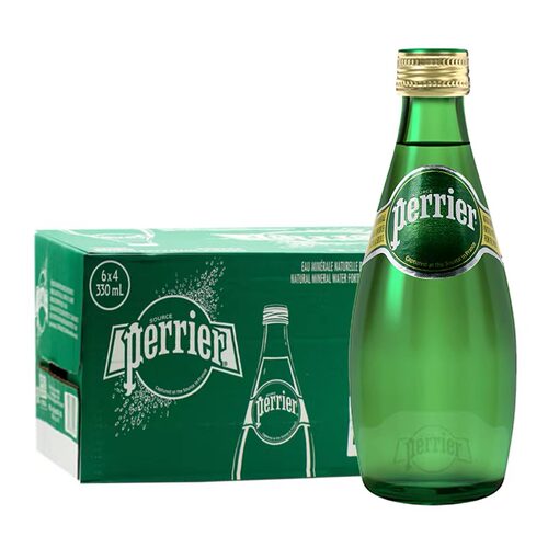 perrier法国原味含气天然矿泉水