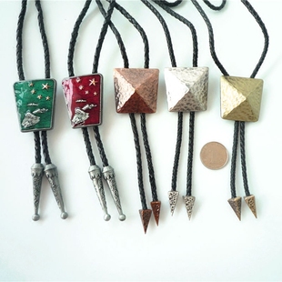 日韩复古英伦bolo 领结领绳配饰62 tie牛仔波洛领带西部男项链衬衫