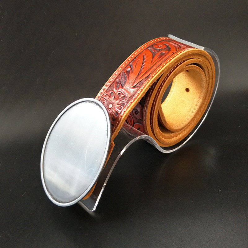 diy订制美国西部空白皮带扣头
