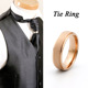 领带环 工作服配饰纯色戒指新款 饰品英国绅士简洁时尚 领带圈男西装