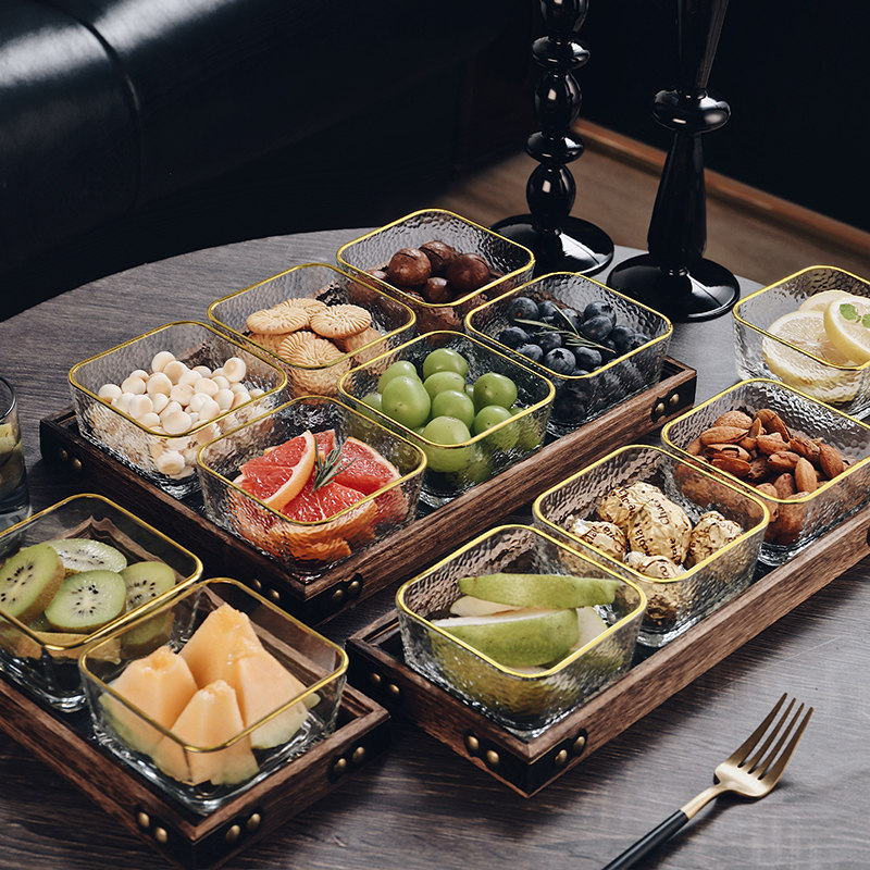 复古网红水果盘茶点盘家用轻奢小食盘干果点心小吃碟果盘碟分格碟在类目 餐饮具, 餐具, 果盆/果盘/果篮中 - 来自Buy2taobao.com提供专业的淘宝代购服务