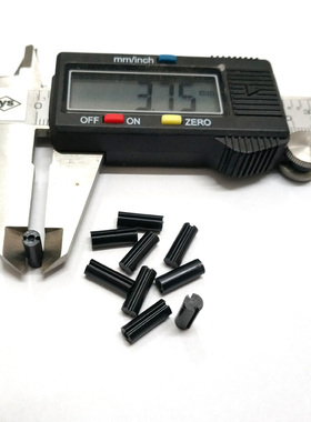 适用3MM/5MM发光二极管LED间隔柱 3*11MM/5*11MM 黑色双坑灯座