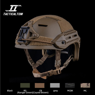 战术训练头盔硬塑料快反高切盔 MK简版 户外登山攀岩METK FLUX风格