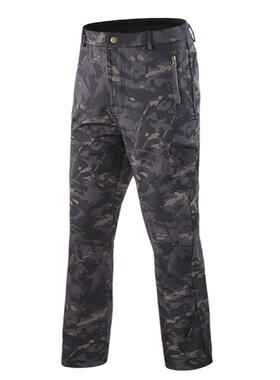 MCBK 黑CP迷彩全地形 户外冬季软壳TAD风格 防寒防泼洒 保暖长裤