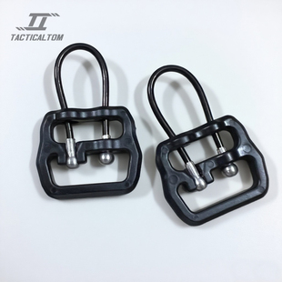 黑色AK Loop1英寸1英寸钢丝快拆扣 AR配件木仓背带快合扣 BFG款