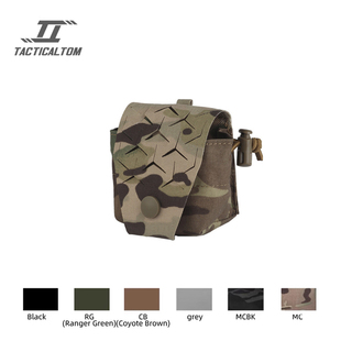 SS风格SPUD手雷包M67附包MOLLE腰封战术背心战斗配件包500D尼龙MC