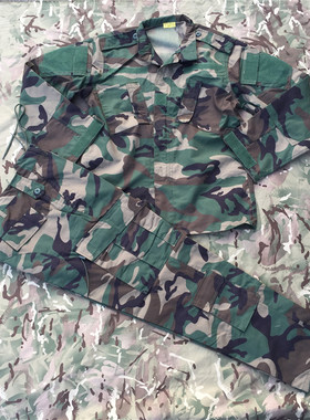 战术汤姆 教官套装 四色丛林林地ACU版型套服 国产复刻工装四丛色