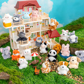 毛绒玩具挂件小豆丁系列迷你玩偶治愈解压公仔潮玩批货包包挂件