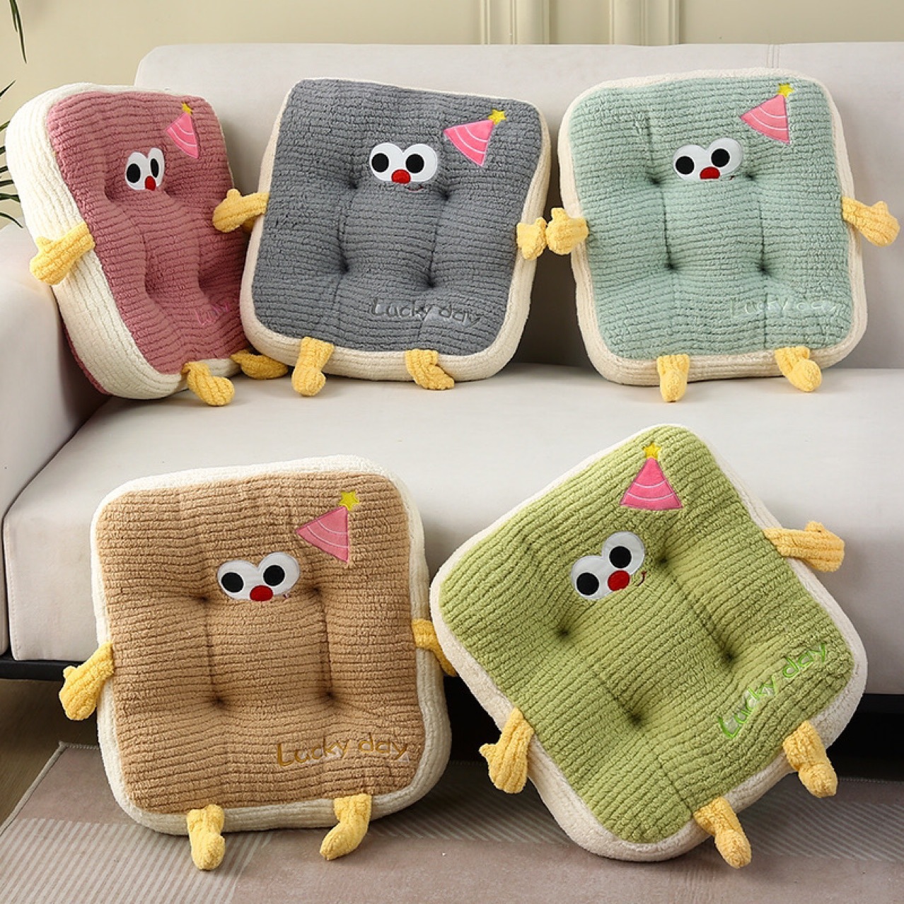 坐垫椅子垫防屁股痛办公室宿舍学生座椅垫子女加厚屁垫座垫秋冬季