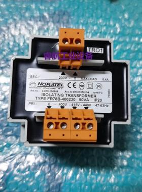 现货供应NORATTE隔离变压器 3-070-100686 FR78B-400230 90VA IP2