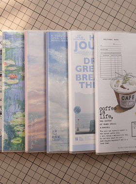 初品创意H5小胶套笔记本子A6学生记事本B6随身便携带日记本80页