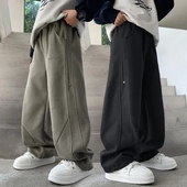 子长裤 男童宽松2025休闲中大童运动裤 秋季 阔腿裤 新款 洋气百搭时尚