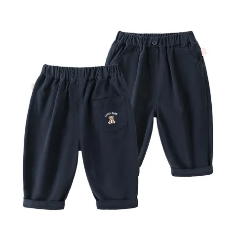 春秋童装休闲裤女童长裤熊猫婴儿裤子童裤咔咔秋装儿童潮宝宝男童