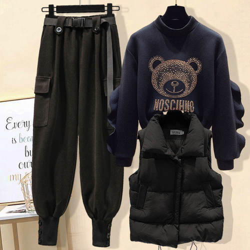 泽yp新款大码女装冬季套装女202