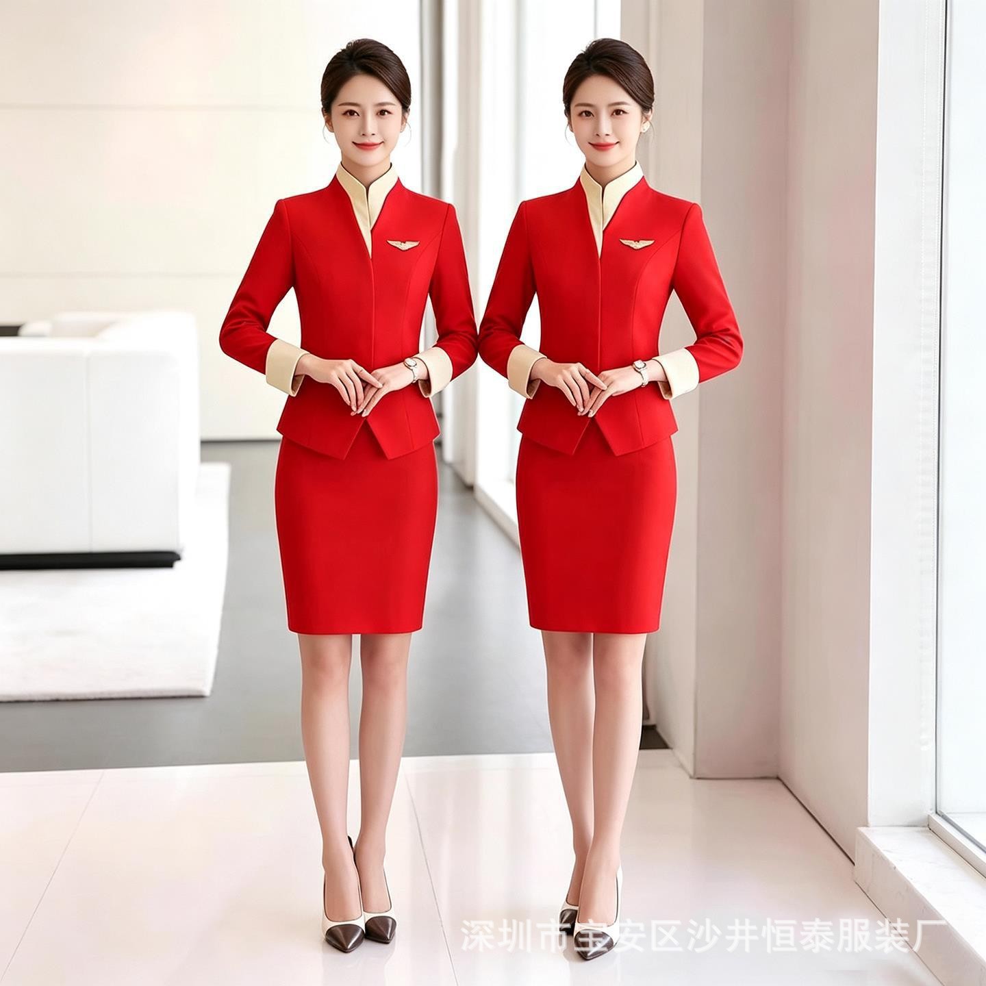 泽yp香港国泰航空制服空姐上班服