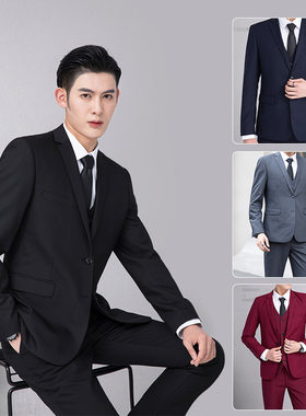 春秋季泽yp西装男百搭西服套装
