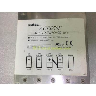 拆机日本COSEL AC6-CHHHO-00 02F 电源 三路24V6.5A +5V26A