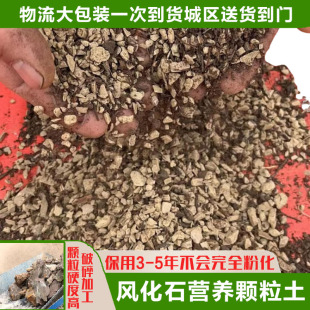 翻盆换土松针腐叶配风化石营养混合颗粒土大包装 60斤再送4个小包