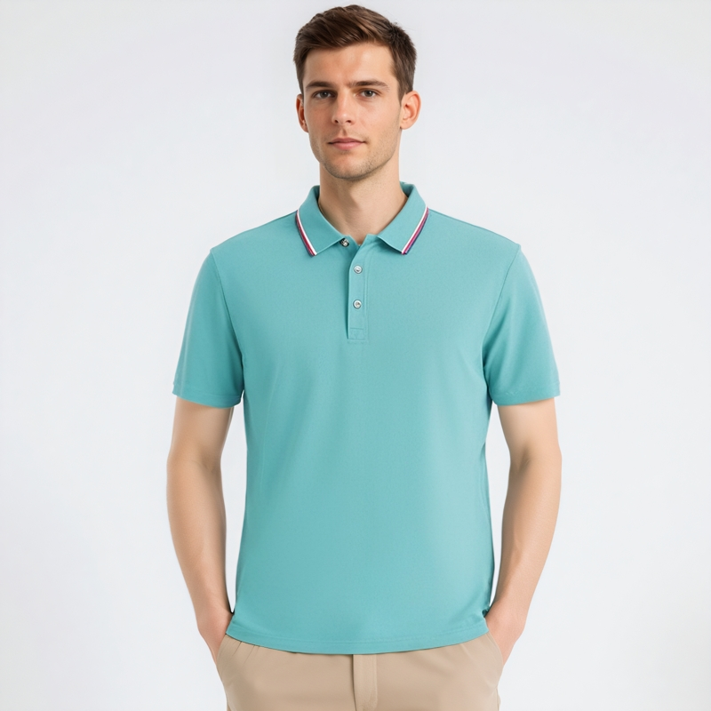 BUFFALO BOUND情侣登山休闲T恤2025夏季新品男女同款情侣POLO衫