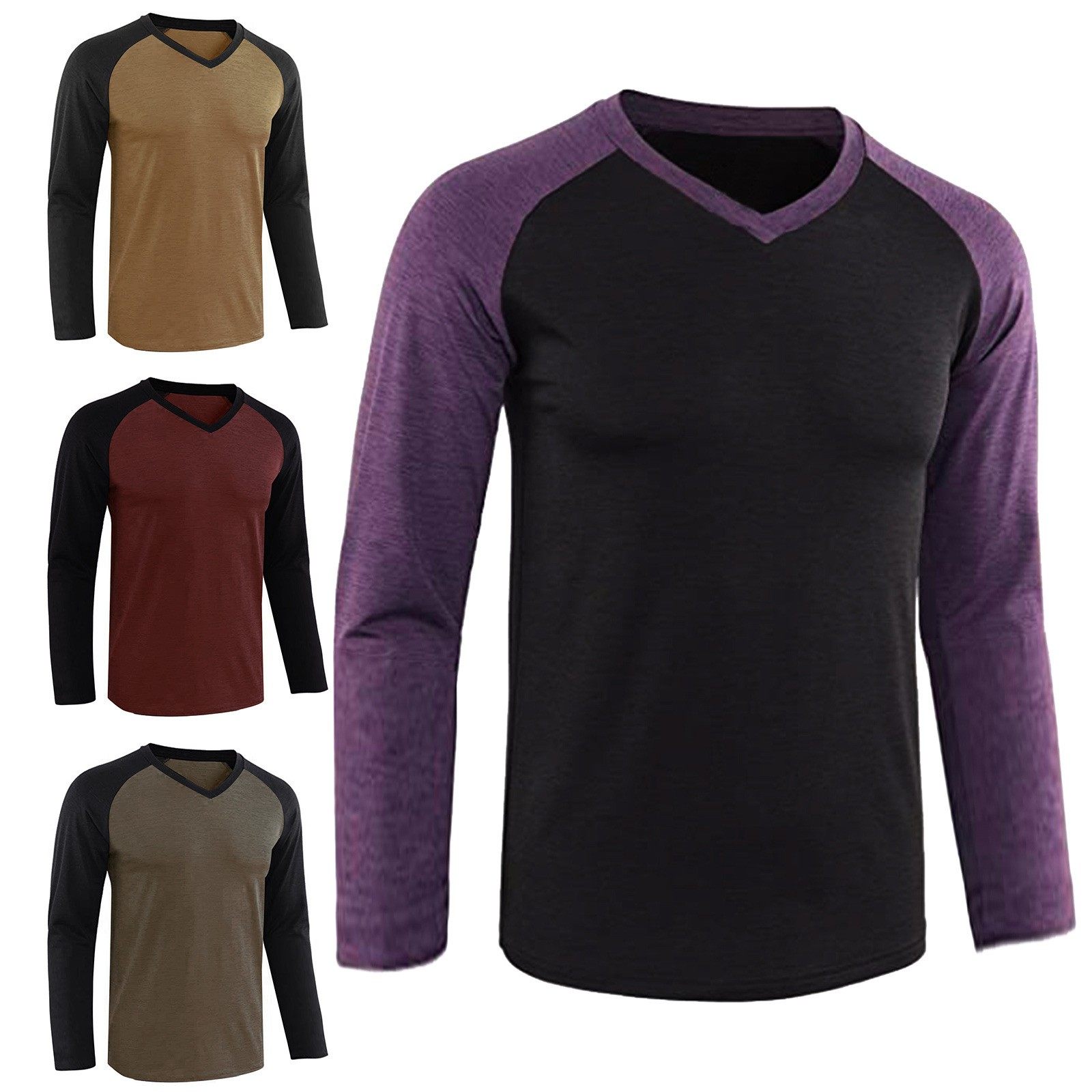 新款欧美男装上衣肌肉男男士长袖撞色插肩袖恤,个性定制/设计服务/DIY,连衣裙加工定制,淘宝优惠券,粉丝福利购,淘宝优惠卷