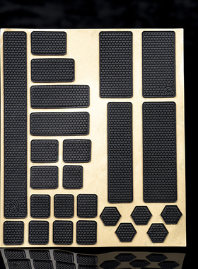 T BTL 键帽鼠标防滑贴 键鼠Diy通用版 防打油键帽贴 键盘膜吸汗帖