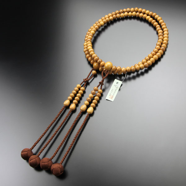 梅树108颗佛珠手串梅木