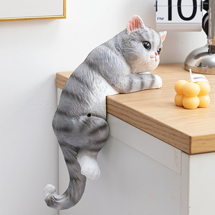 HX010749 26年1月 顽皮灰猫垂吊摆件 好物家享体验